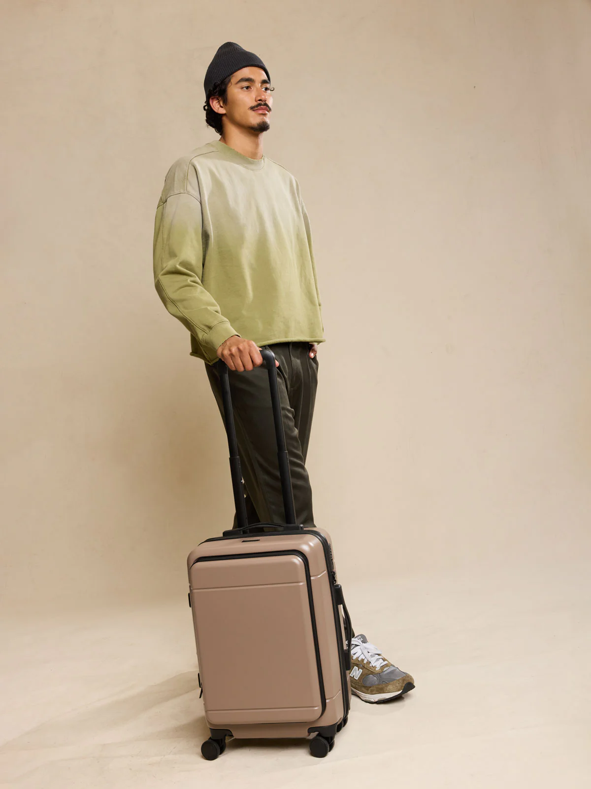 Hue Front Pocket Carry-On Luggage - Image 106